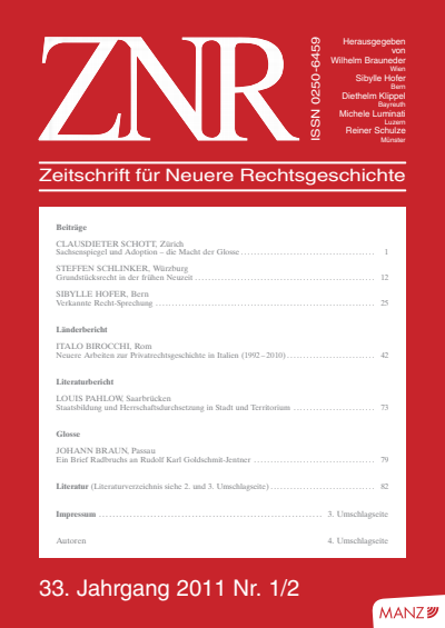 Heft 1-2 Cover