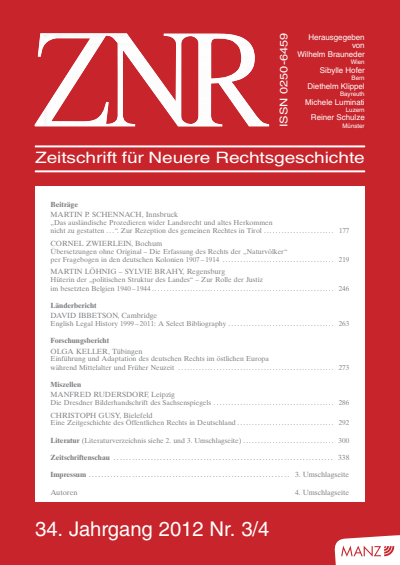 Heft 3-4 Cover