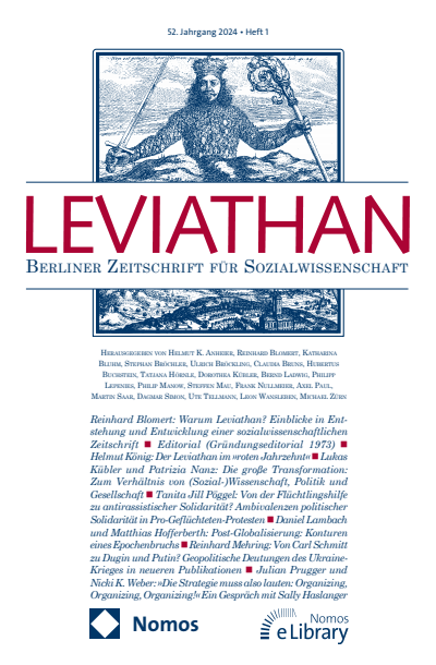 Heft 1 Cover