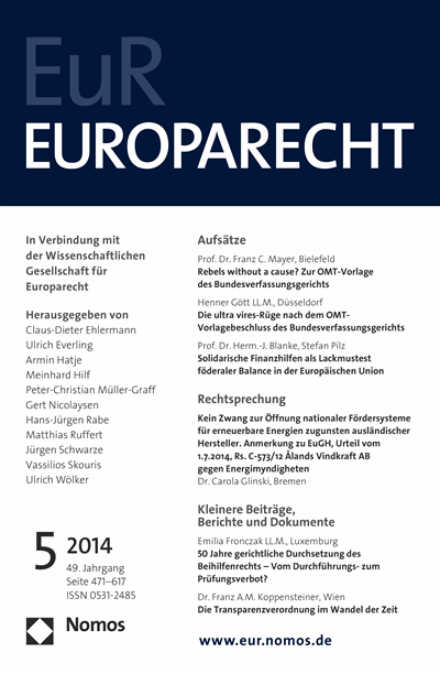 Europarecht (EuR)